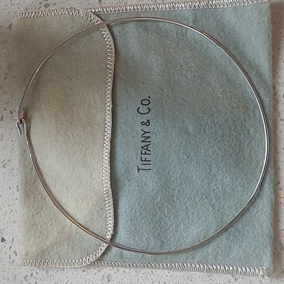 Authentic vintage sterling silver tiffany wire choker